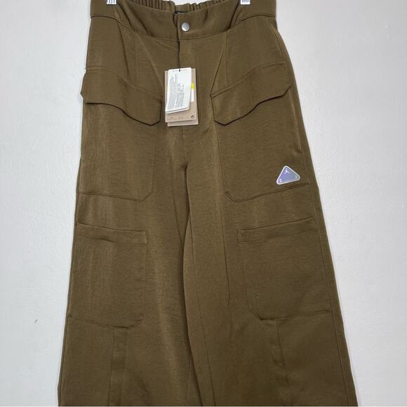 Jordan Light Olive Green High Waist Cargo Pants - Size S - Picture 12 of 15